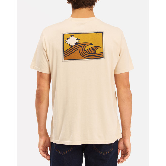 Billabong Ανδρική κοντομάνικη μπλούζα Wrangler Sandwave - T-Shirt for Men